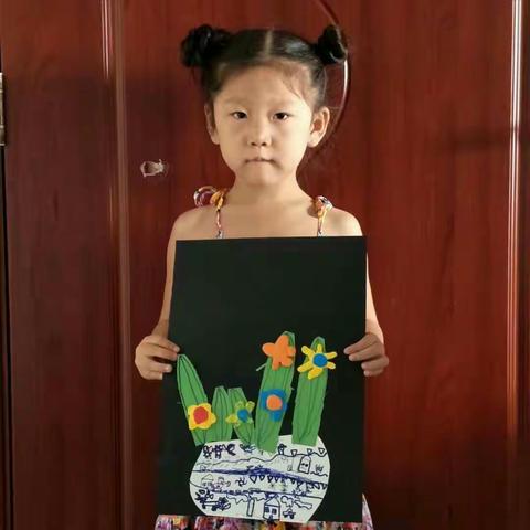 【蓝色桔子童画】🌱沈鑫彤☞我是绘画小天才