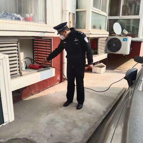 【百万警进千万家】公安临潼分局代王派出所组织对辖区陕鼓社区开展消防安全大检查