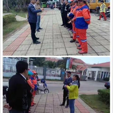 【新安洁环境】全员积极行动，全力保障市容市貌干净整洁