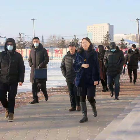 呼伦贝尔市教育督导组对天骄小学南校区进行督导评估