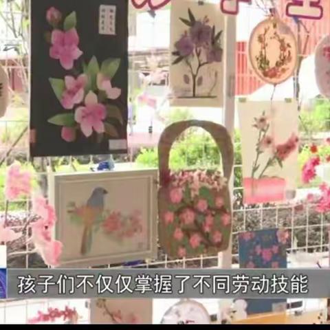 博雅学子，妙手生花——江海博雅学校首届“桃花文化节”暨“桃花劳技作品”大赛