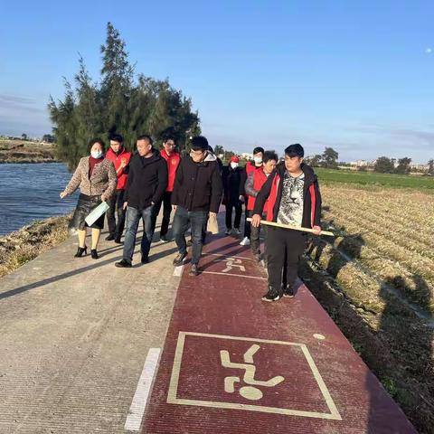 港头镇开展1月份河长日暨“护河爱水 清洁家园”活动