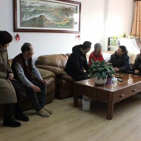 春节前走访慰问辖区困难群体创业城街道创业二居民区党支部