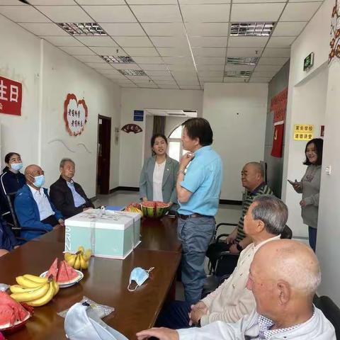 创业一社区党支部组织开展不忘入党初心同过政治生日主题党日活动