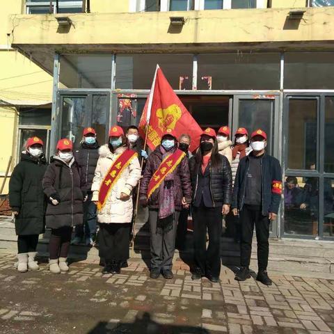 “学雷锋  聚能量  抗疫情”――南岭社区志愿者在行动