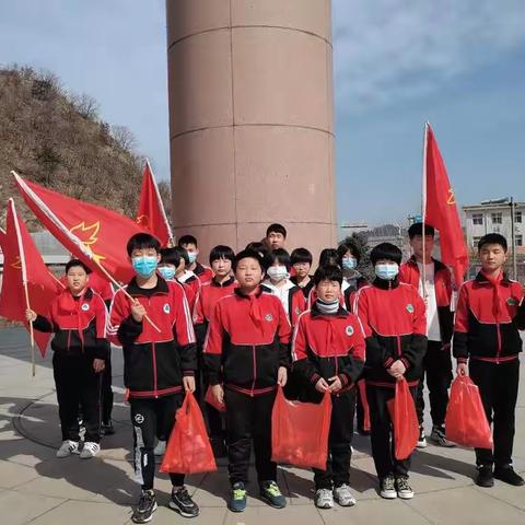 红领巾研学  家乡美化 有我少年   学雷锋   树新风