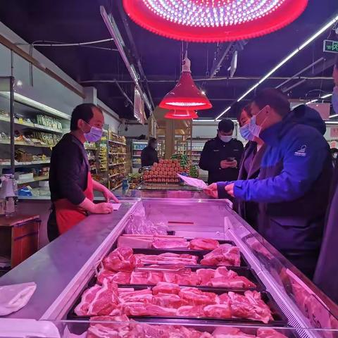 桑梓店街道疫情防控指挥部联合食药所、综合行政执法办公室开展疫情防控督导检查