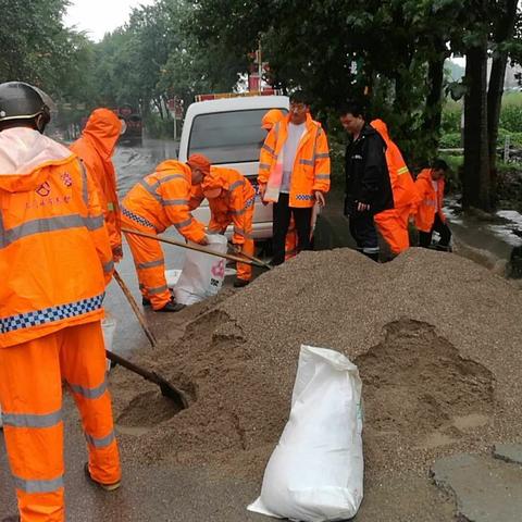 陕州区公路局水毁抢修纪实