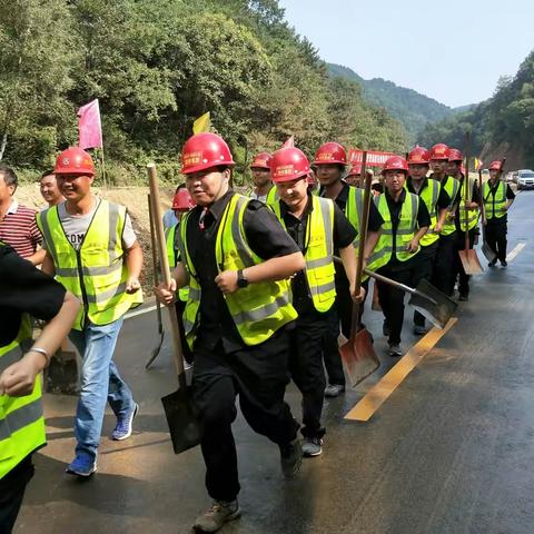 陕州区公路管理局防汛应急演练纪实