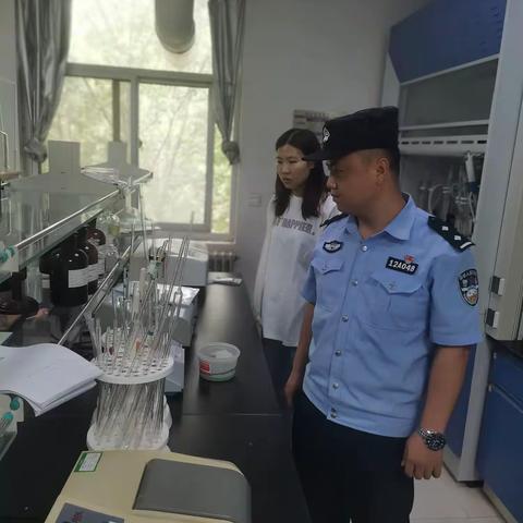 裕翔派出所深入辖区重点单位开展消防安全检查