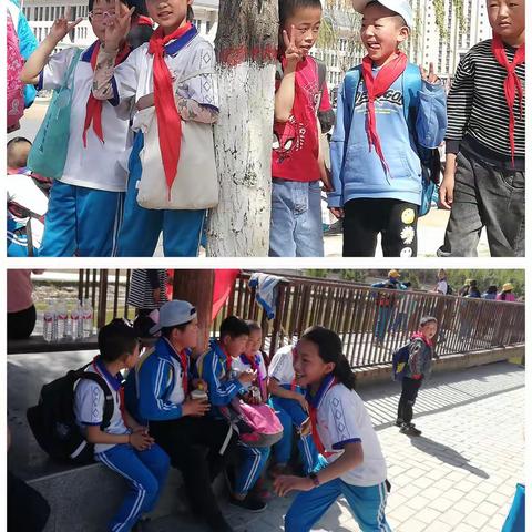 环城镇十八里小学“与太阳同行”徒步活动