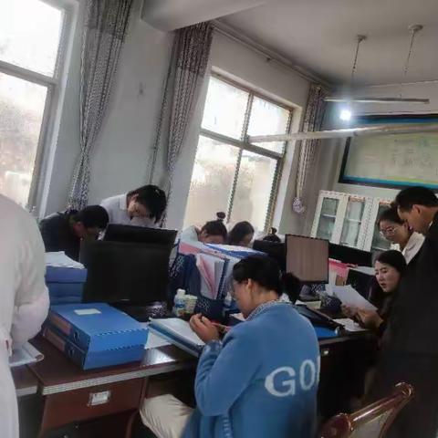 【卫健系统“三抓三促”进行时】大庄镇卫生院开展2023年第一季度基本公共卫生服务项目“互学互查互比”