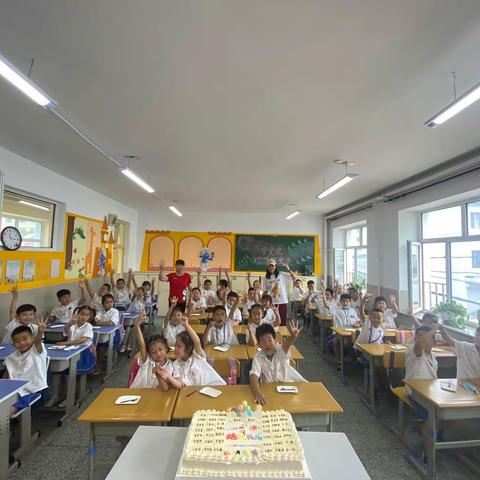 见证成长，收获幸福 ——第六小学一年四班一年级结业式