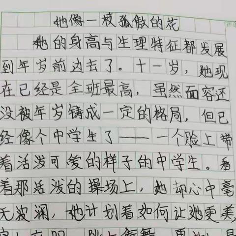 “我手写我心”系列：仿写《他像一棵挺脱的树》