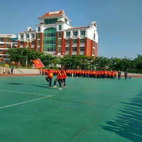 绥安中心学校举行“我是向上向善好队员”新队员入队仪式