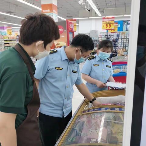 埠村市场监管所开展夏季冷冻饮品专项检查