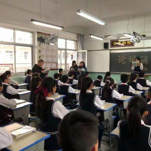 诵读经典，感受历史文化气息---五（1）班