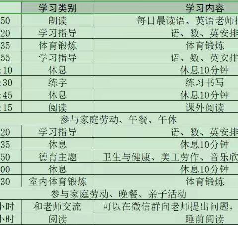 【港务·双减】居家战“疫”不停学，汇文小学居家学习生活指南