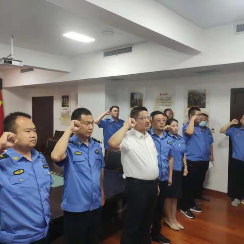 献礼二十大 党员在行动 ——城管局党支部开展9月份“支部主题党日”活动