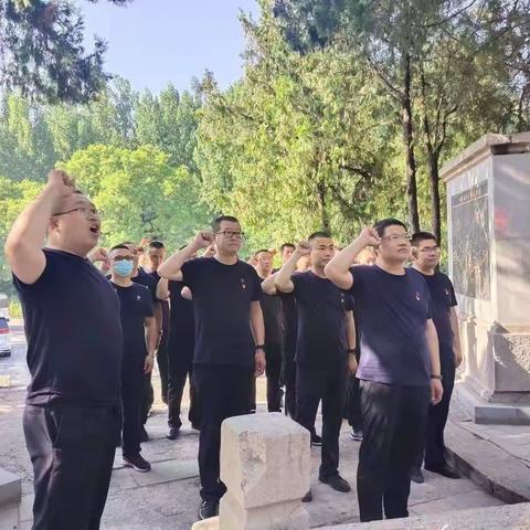 永远跟党走---涉县城管局开展庆祝建党101周年系列活动