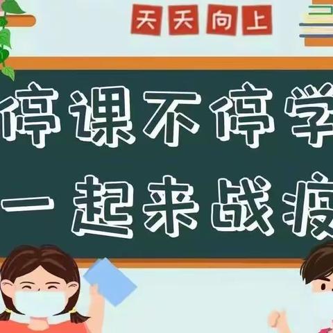 “隔空不隔爱，停课不停学—城区六小2205班居家学习展示”