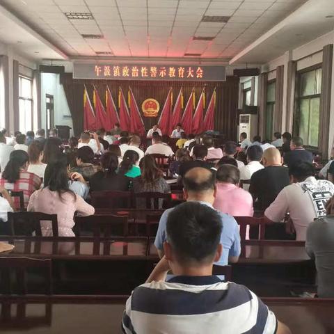 前车之鉴，后车之覆--午汲镇全面落实全市领导干部政治性警示教育大会精神