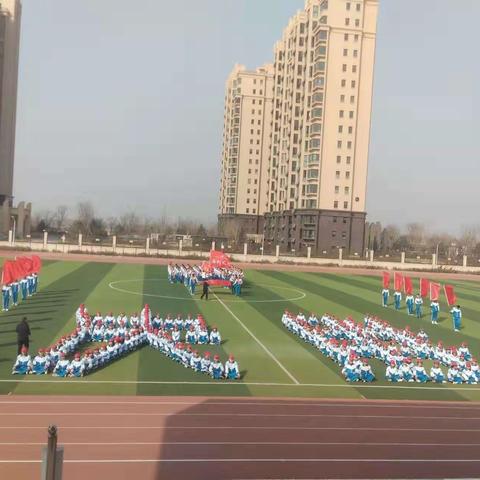 壮志凌云冲百日，携手奋进创辉煌——泊头市第四中学百日誓师活动