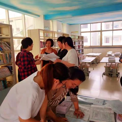 取长补短，促成长--冠县实验小学教案、作业、试卷展评活动