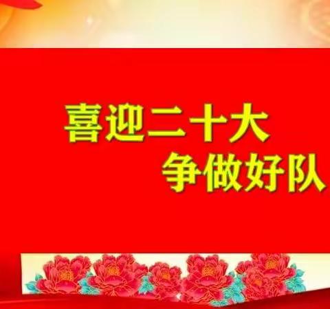 姜屯学区白联小学 喜迎二十大 争做好队员 新队员入队活动纪实