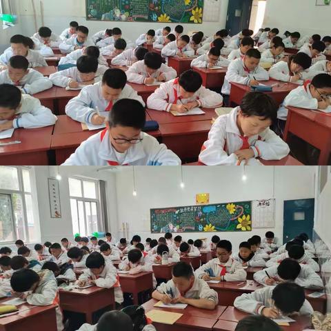 传承经典文化，书写诗文之美      ——安阳市第四中学七年级古诗默写比赛