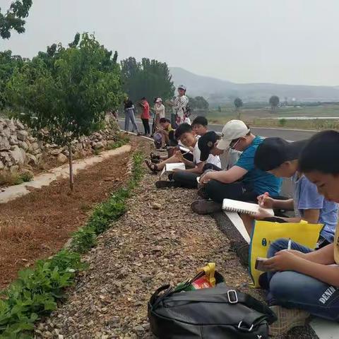 岩马水库写生采摘游