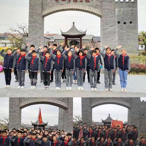 沐浴春风，瞻仰历史——爱园镇松张口小学百年梨园红色行