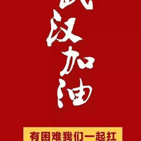 武汉加油！中国加油！学前17-1刘元