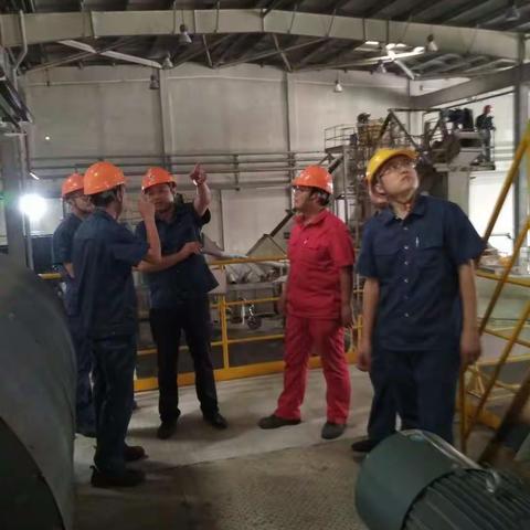 源头消除隐患、共抓本质安全 ----F01玻璃粉二号燃气烘干炉验收