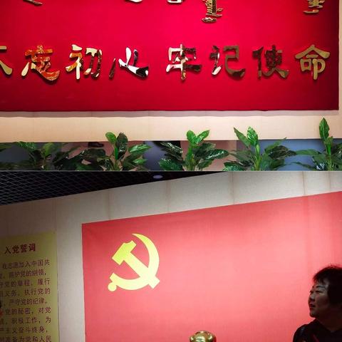 沙圪堵镇第一小学党支部“不忘初心、牢记使命”第二阶段主题学习活动