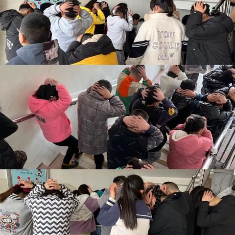 未雨绸缪 防灾减灾 全员参与 共筑平安 ——利国镇寄堡实验小学举行防震演练活动