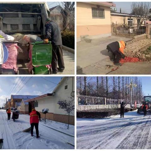 干净整洁过大年，灵山街道积极做好春节期间环境卫生清洁