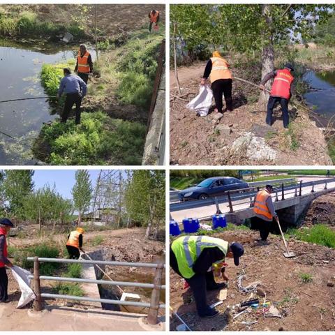 灵山街道开展整治沟渠河塘行动，共建美丽宜居家园