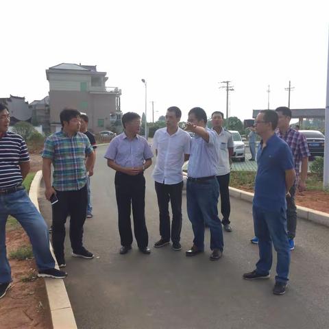 市委宣传部部长翁柯卫一行赴赤溪街道常满塘村调研农村文化礼堂建设工作