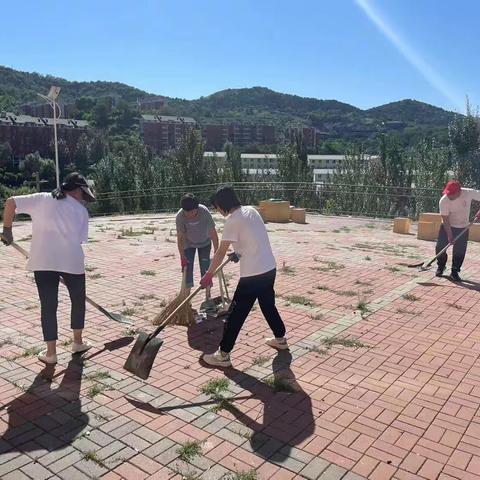 太平社区环境卫生大清扫 文明城市共创建