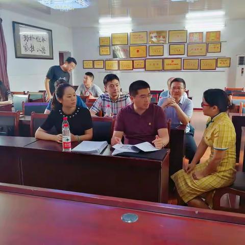 三庙中学迎接团中央初中团委工作专项调研