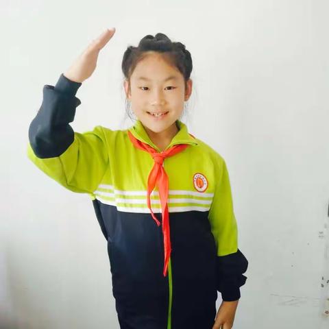 梦想从文明礼仪开始，甘南县东阳镇小学一年三班解学妍