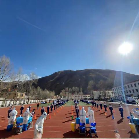 核酸检测入校园，筑牢学校防疫墙——玉树市新寨中心寄校核酸检测纪实