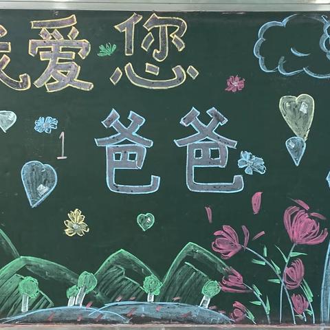 2020学年第二学期启星🌟幼儿园精英班父亲节《我爱您•爸爸》主题教育活动