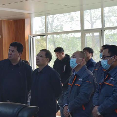 市领导张增祥、温金良、梁考绩带队，冀钢集团再赴新兴铸管对标学习