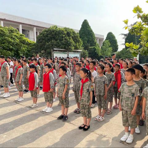 【坡头镇第二小学】“红领巾 我为你自豪”——坡头镇第二小学举行少先队入队仪式