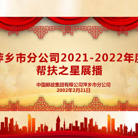 萍乡市分公司2021-2022年度帮扶之星展播