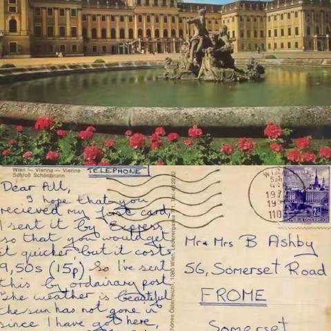 明信片欧洲德国、奥地利