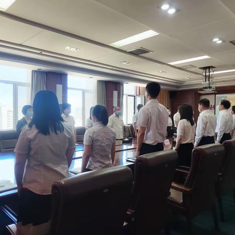 葫芦岛中支开展“喜迎党的二十大 过集体政治生日”活动