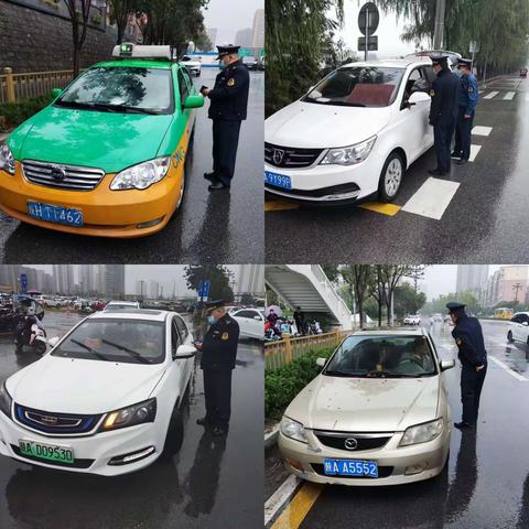 市交通运输综合执法支队灞桥大队非法营运专项整治周报